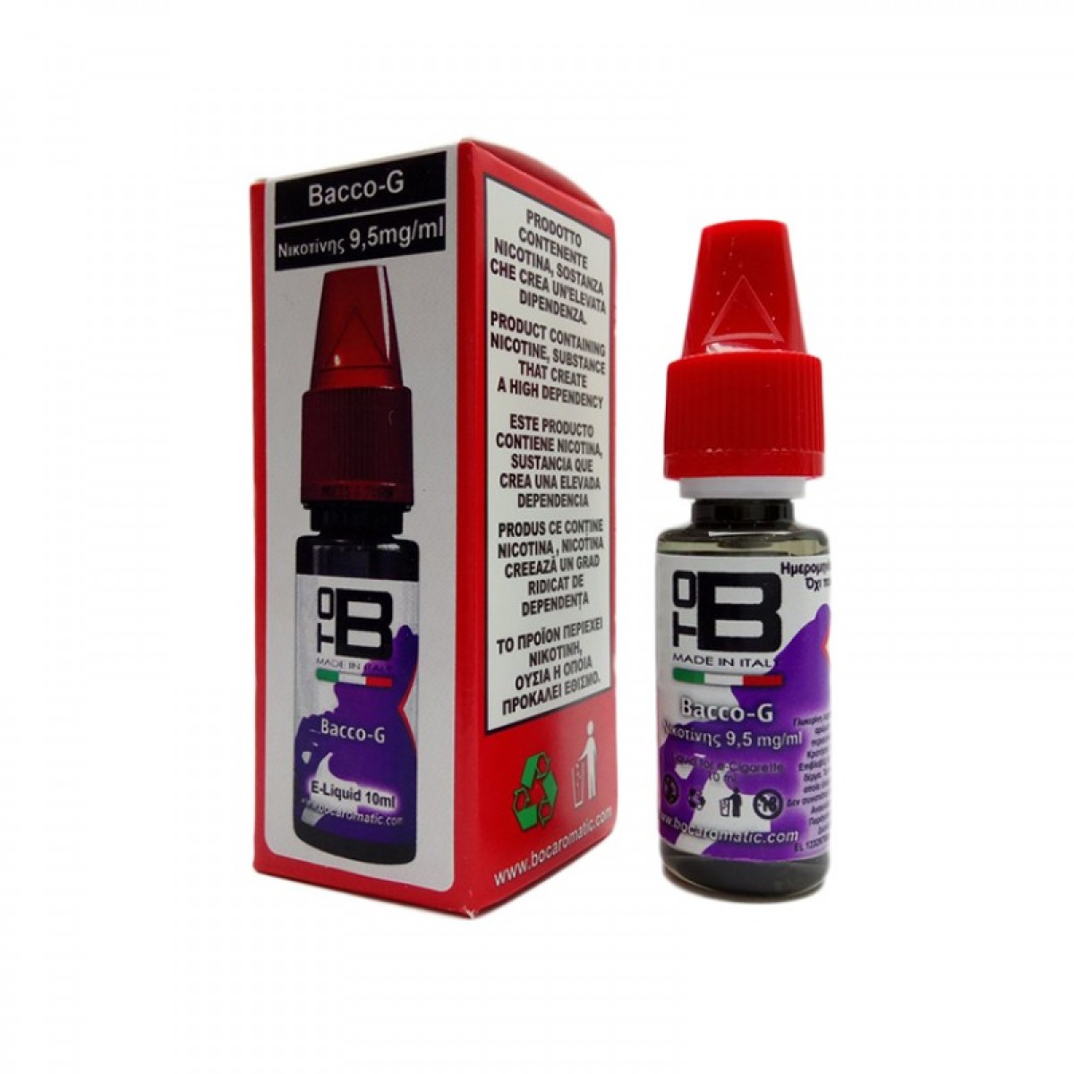 ToB Bacco-G 10ml 3mg